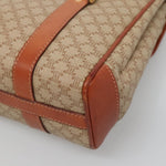 Celine Vintage Macadam Handbag Canvas and Leather - image 9