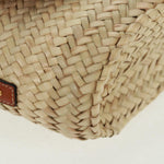 Chloe Marcie Basket Bag Raffia and Leather Small - image 9