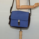 Prada Impunturato Buckle Flap Messenger Bag Canvas - image 15