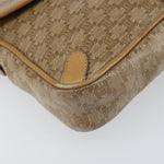Celine Vintage Macadam Shoulder Bag Canvas and Leather - image 9