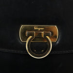 Salvatore Ferragamo Gancini Flap Shoulder bag Leather - image 12