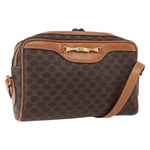 Celine Vintage Macadam Shoulder Bag Canvas and Leather - image 18