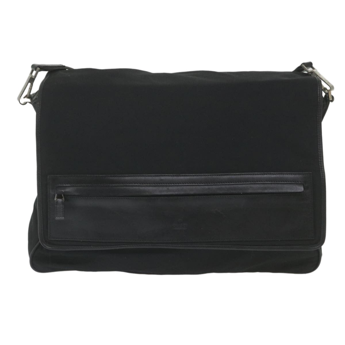Gucci Vintage Flap Crossbody Bag Nylon - image 1