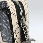 Chanel Logo Camera Case Clutch Printed Coated Canvas - image 13