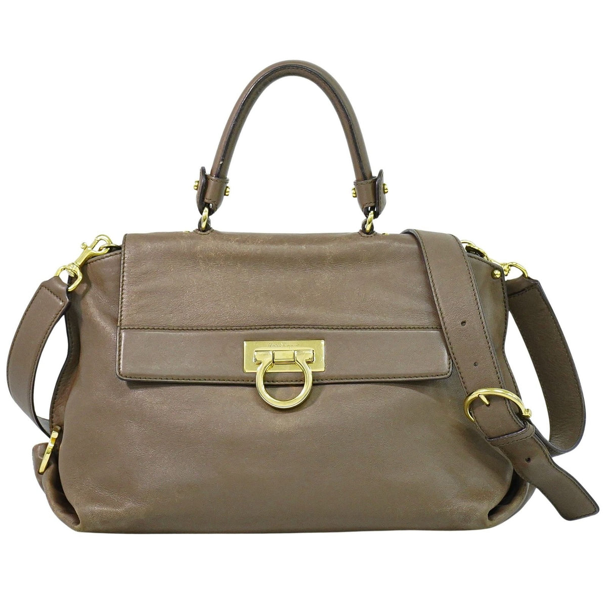 Salvatore Ferragamo Sofia Satchel Smooth Leather Medium - image 1