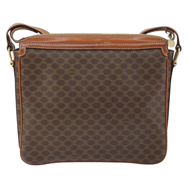 Celine Macadam Shoulder Bag PVC Leather