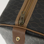 Christian Dior Vintage Honeycomb Boston bag Canvas and Leather - image 12