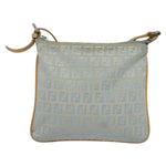Fendi Vintage Flat Crossbody Bag Zucchino Canvas Mini - image 17