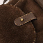 Gucci Gucci bamboo backpack daim mini - image 20