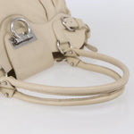 Salvatore Ferragamo Gancini handbag Leather - image 7