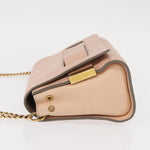 Chloe Elle Chain Clutch Leather Medium - image 4
