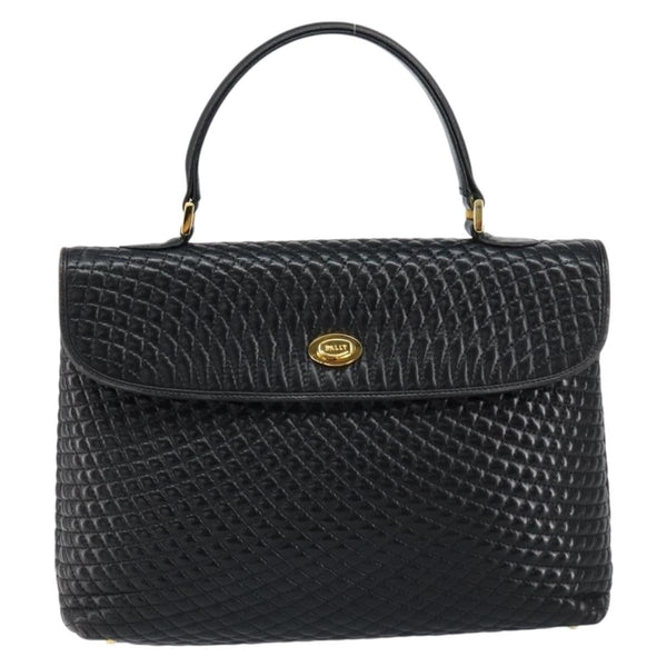 Bally Vintage Handbag Quilted Leather - image 1