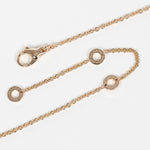 Bvlgari B.Zero1 Design Legend Zaha Hadid Pendant Necklace 18K Rose Gold with Ceramic - image 9