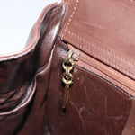 Salvatore Ferragamo Gancini handbag Leather - image 20