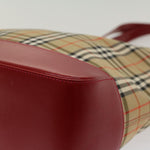Burberry Nova Check Tote Nylon and Leather - image 8