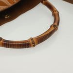 Gucci Vintage Bamboo Handle Bag Patent leather - image 6