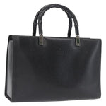 Gucci Vintage Bamboo Handle Bag Leather Small - image 18
