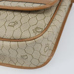 Christian Dior Vintage Honeycomb Shoulder Bag Canvas - image 11