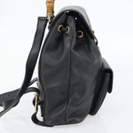 Gucci Vintage Bamboo Backpack Leather Mini - image 3