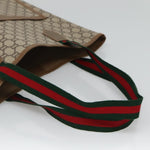Gucci Vintage Web Strap Tote GG Coated Canvas Tall - image 7