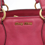 Miu Miu Phenix Convertible Tote Leather Medium - image 15