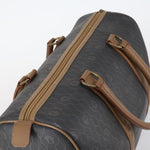 Christian Dior Vintage Honeycomb Boston bag Canvas and Leather - image 15