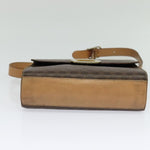 Celine Vintage Macadam Circle Logo Shoulder Bag Canvas and Leather - image 14