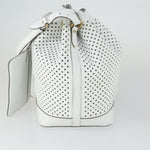 Louis Vuitton Flore Noe Handbag Perforated Leather - image 3
