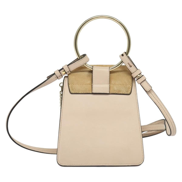 Chloe Faye Crossbody Leather and Suede Medium