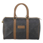 Christian Dior Vintage Honeycomb Boston bag Canvas and Leather - image 1