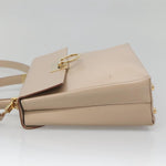 Salvatore Ferragamo Gancini Convertible Top Handle Bag Leather Mini - image 3