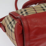Burberry Pilgrim Satchel Haymarket Coated Canvas - image 12