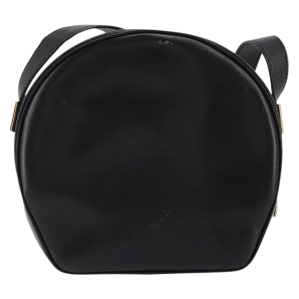 Celine Circle Logo Shoulder Bag Leather