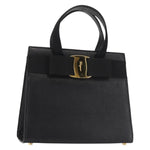 Salvatore Ferragamo Convertible Vara Bow Tote Leather Small - image 17