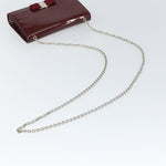 Salvatore Ferragamo Vala Chain Shoulder bag Patent leather - image 7