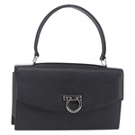 Salvatore Ferragamo Gancini handbag Leather - image 16