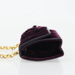 Chanel Wallet on Chain Quilted Velvet - image 5