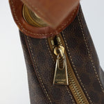 Celine Vintage Macadam Shoulder Bag Canvas and Leather - image 19