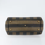 Fendi Vintage Pequin Boston Bag Coated Canvas Medium - image 18