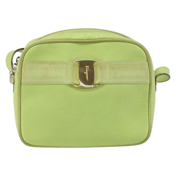 Salvatore Ferragamo Vala Shoulder Bag Leather - image 1
