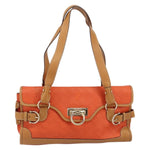 Salvatore Ferragamo Gancini Shoulder Bag Canvas - image 18