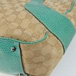Gucci Vintage Ring Tote GG Canvas with Leather Medium - image 11