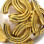 Chanel Vintage Triple cc earrings Metal - image 2