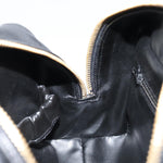 Chanel Vintage Toiletry Pouch Leather - image 19