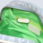 Bvlgari Logomania Shoulder Bag Canvas with Leather - image 15