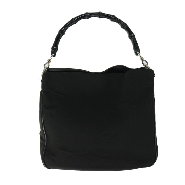 Gucci Vintage Bamboo Handle Bag Nylon
