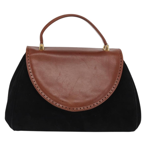 Salvatore Ferragamo Vintage Handbag Suede - image 1