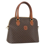 Celine Vintage Macadam Handbag Canvas and Leather - image 20