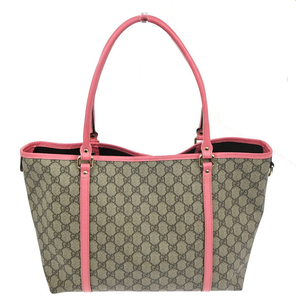 Gucci Joy Tote GG Coated Canvas with Leather Medium