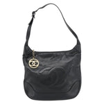 Chanel Vintage Timeless CC Hobo Caviar Medium - image 1